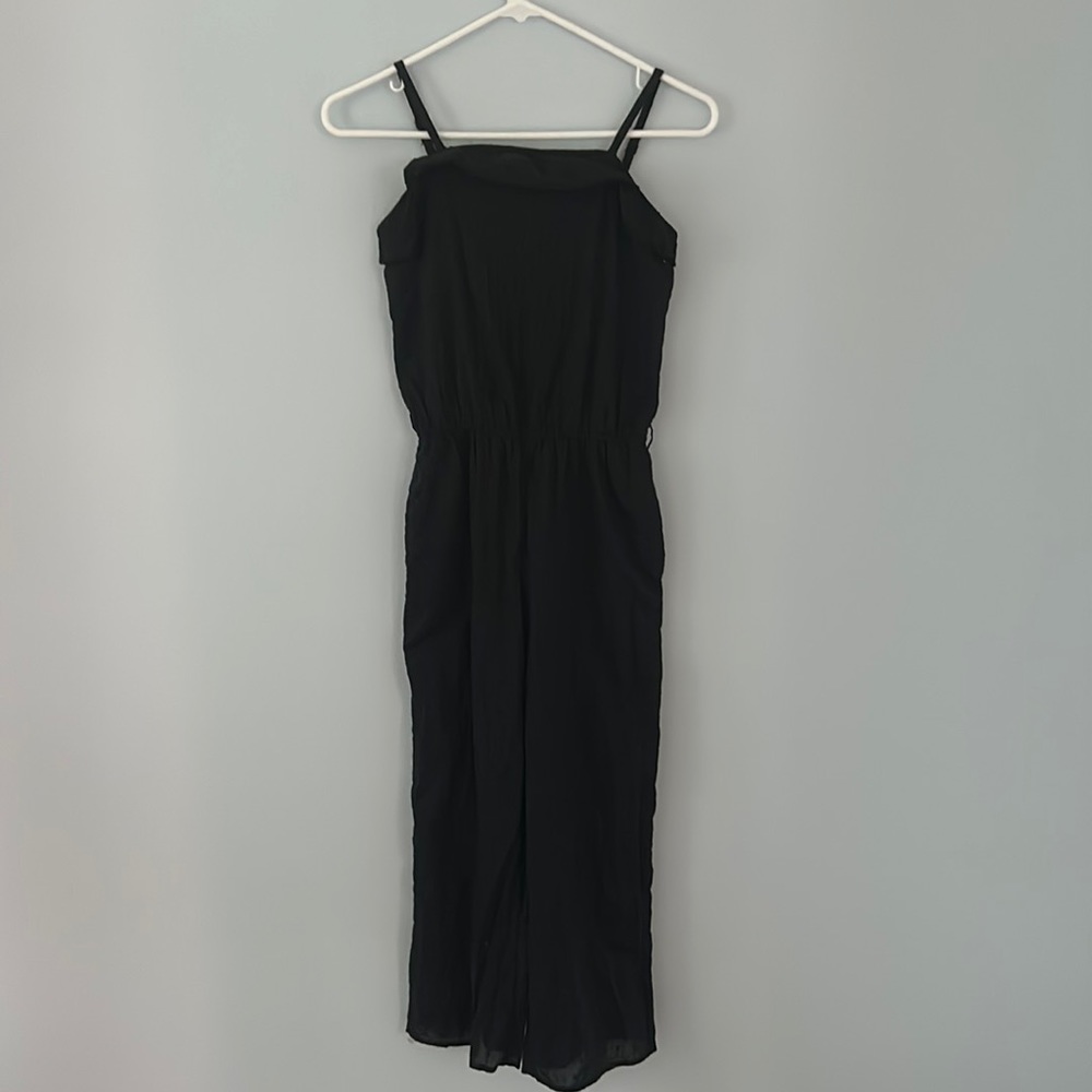 Abercrombie Kids size 11/12 black jumpsuit